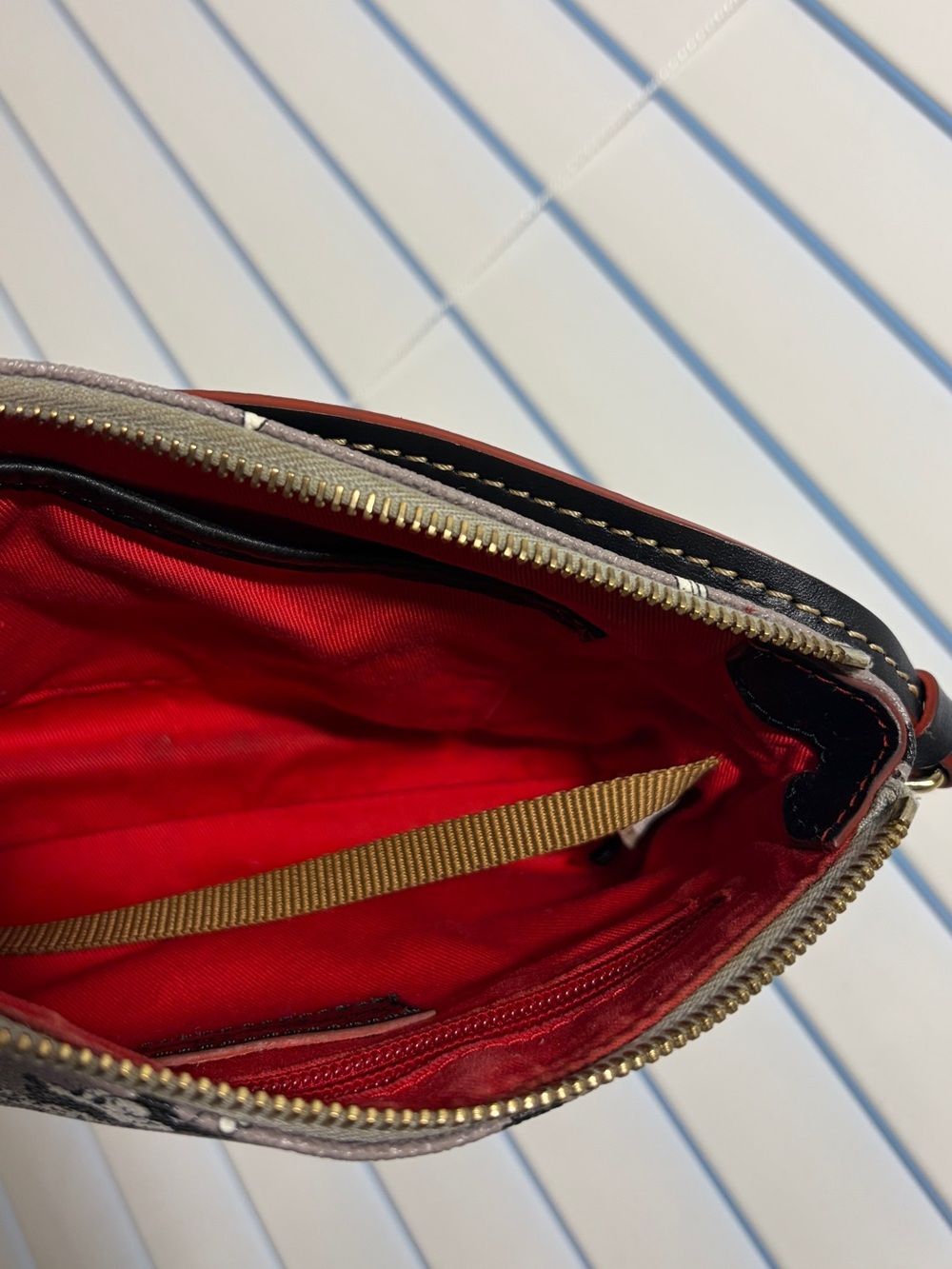 Dooney & Bourke Classic Mickey Print Convertible Mini Purse - Picture 4 of 5